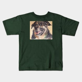 Shannon the German Shepherd Mix Kids T-Shirt